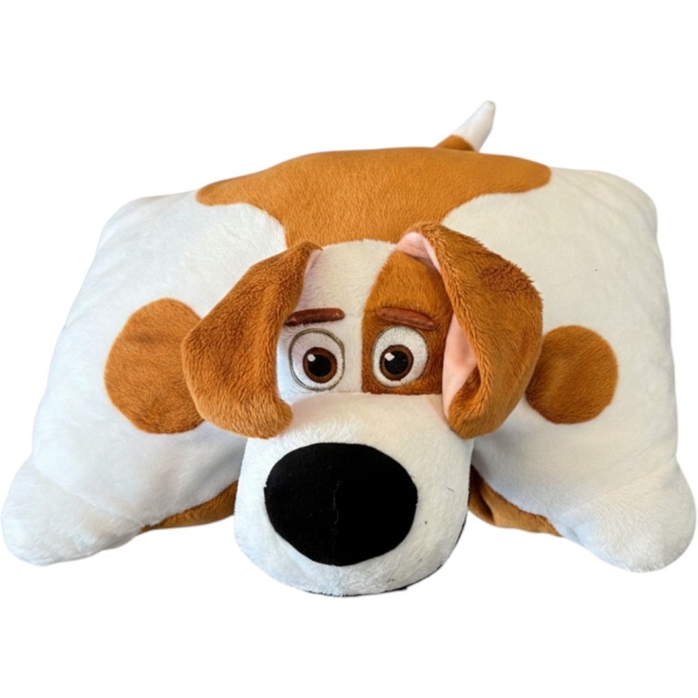Pillow Pets Max Secret Life of Pets 2 Dog Plush Stuffed Animal Travel Pillow